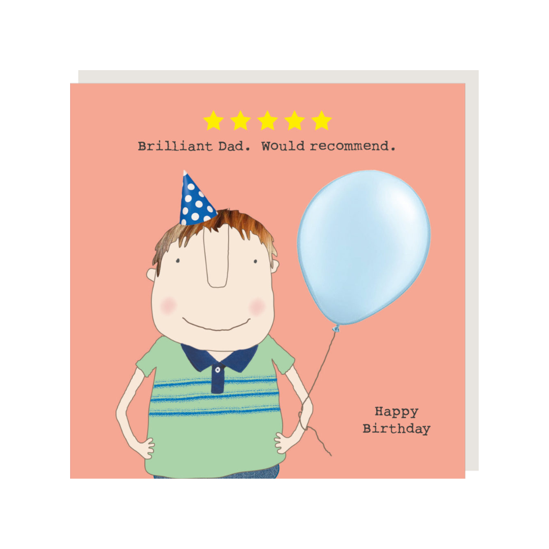 Card Five Star Dad