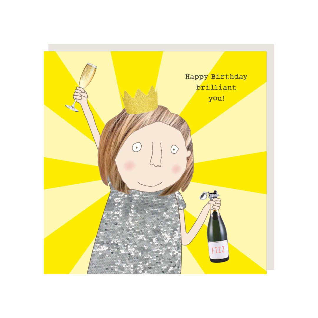 Card Brilliant Girl