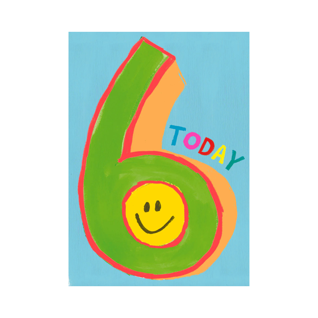 Birthday Age 6