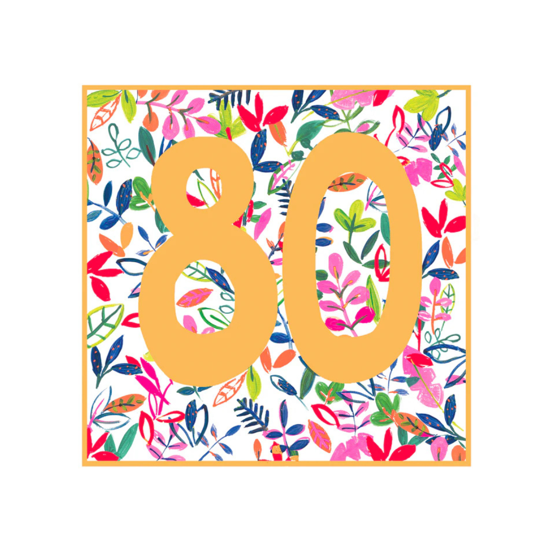 Birthday Age 80