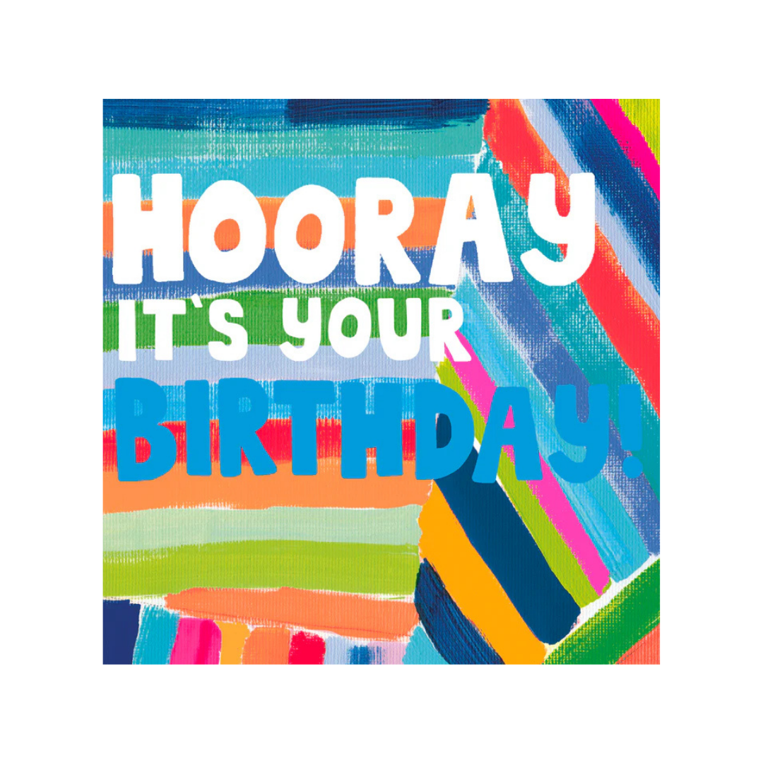 Card Hooray Birthday