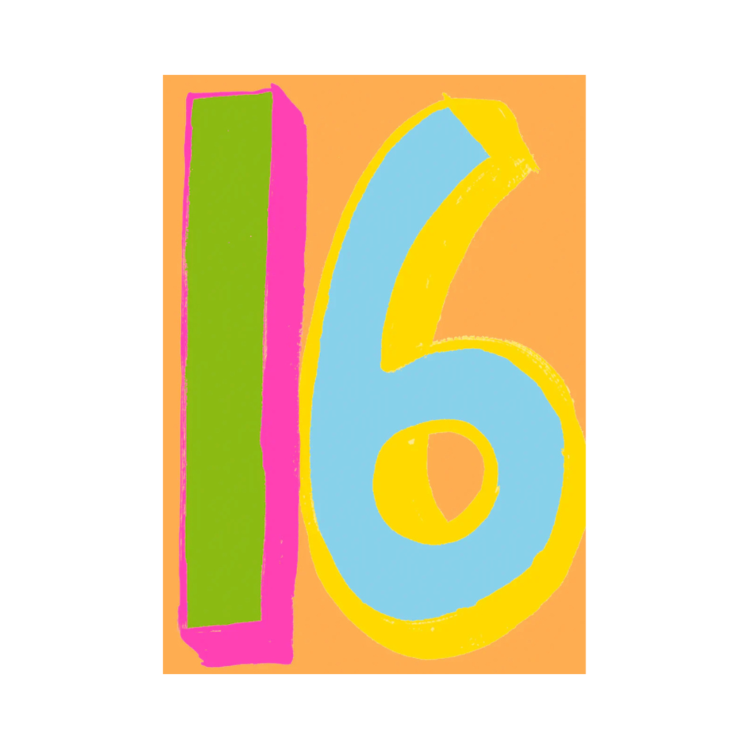 Birthday Age 16