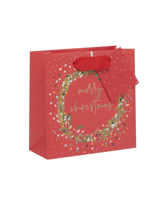 Small Gift Bag Merry Baubles