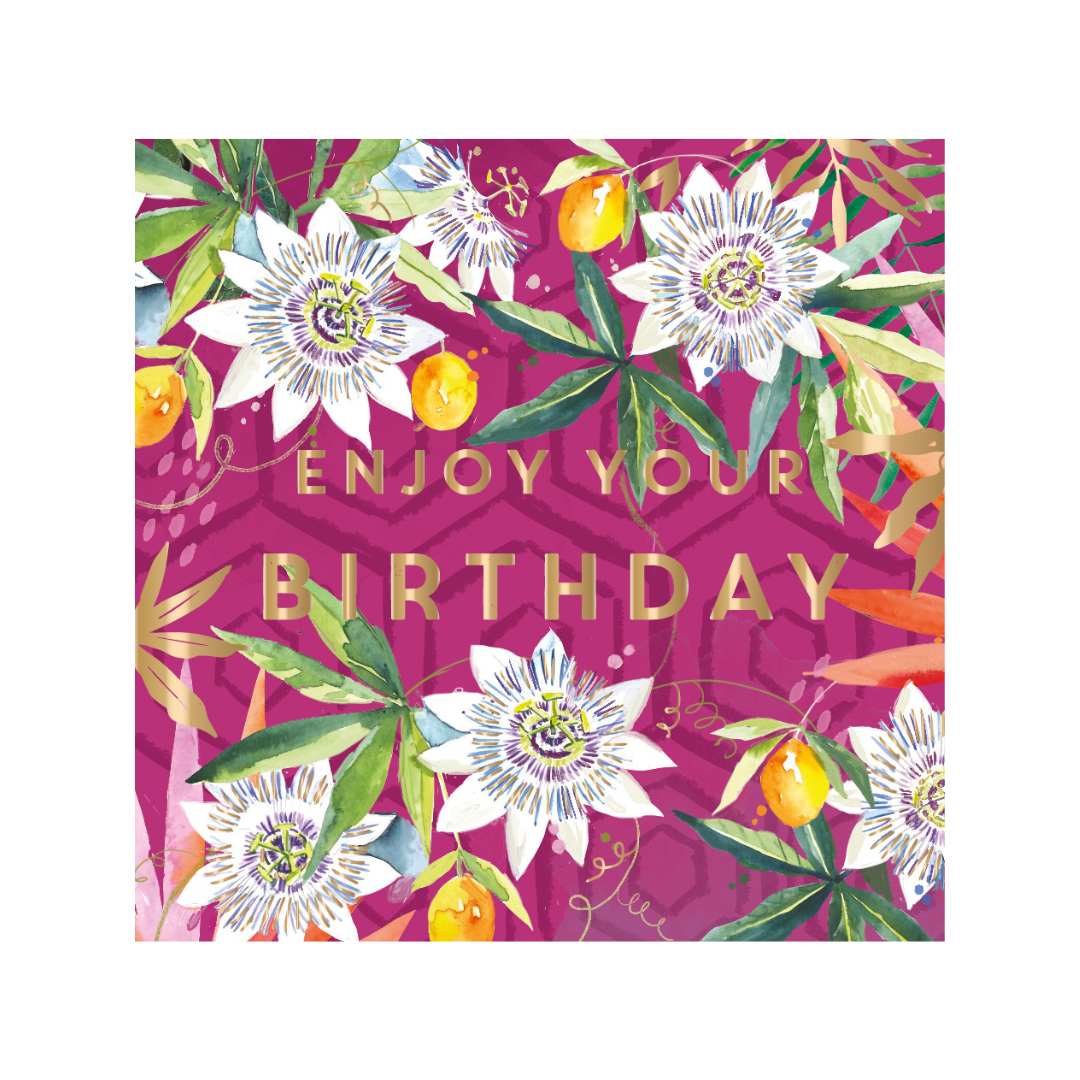 Birthday Passion Flowers