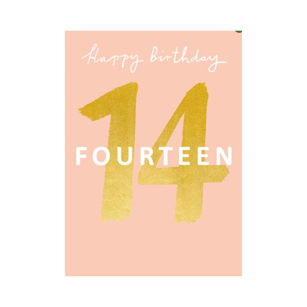 Birthday Age 14