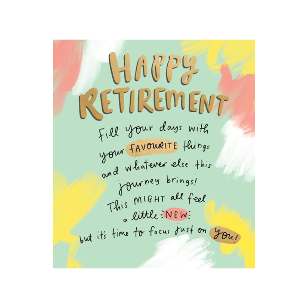 Happy Retirement