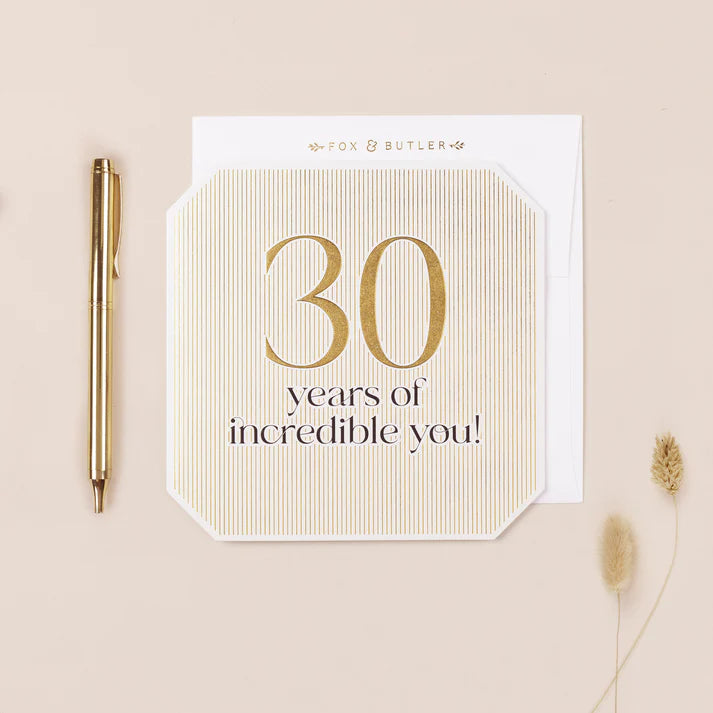Birthday Age 30