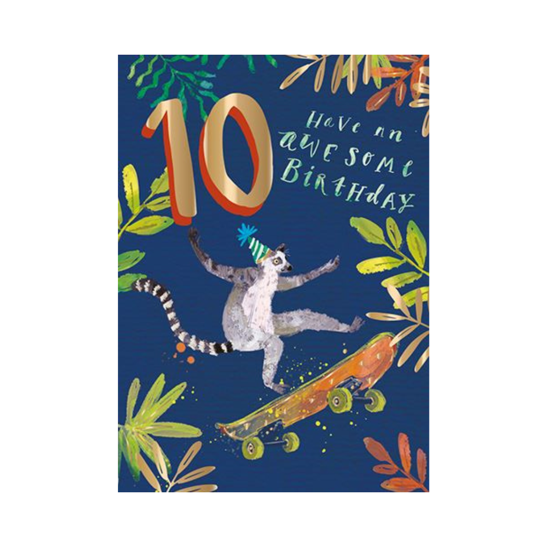 Birthday Age 10