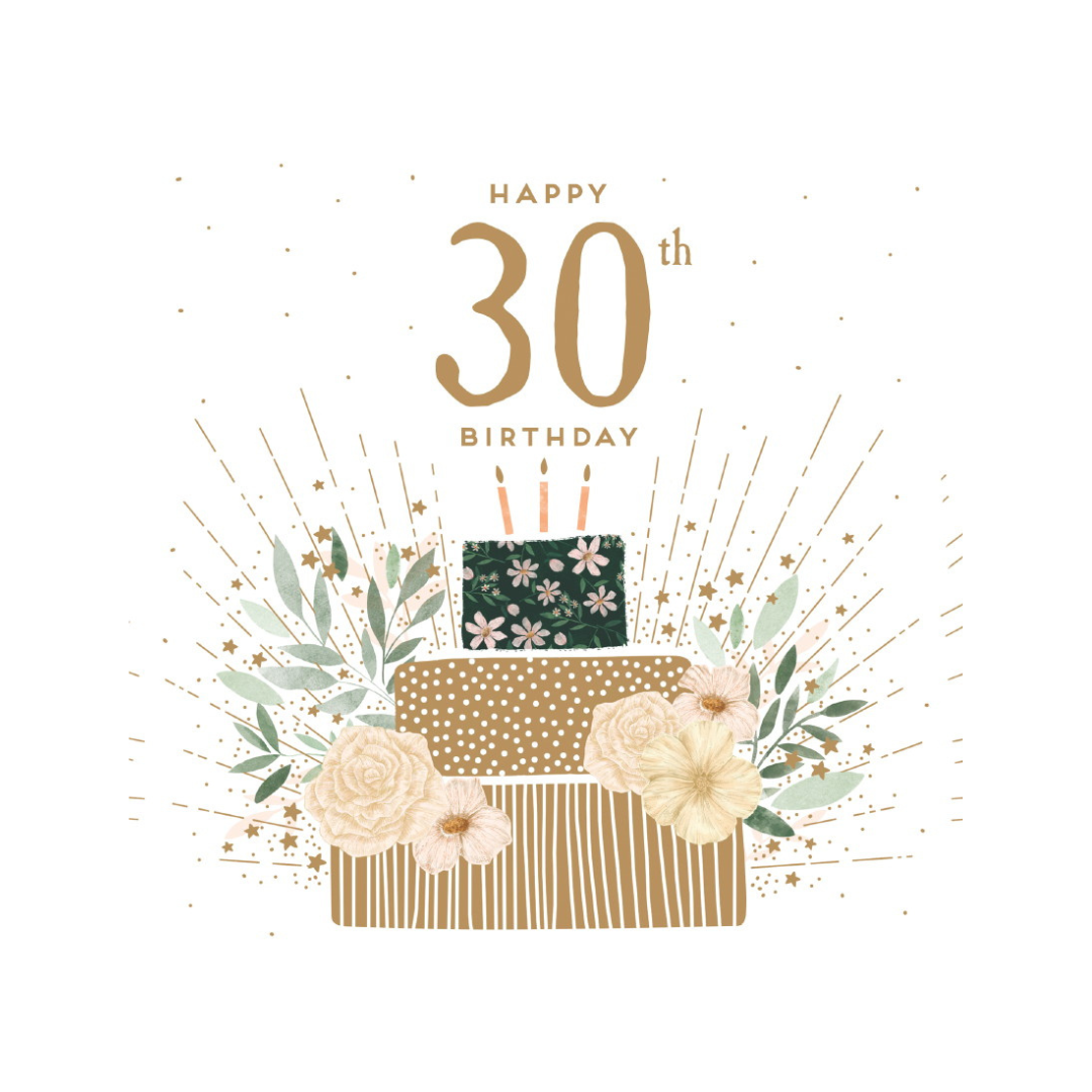 Birthday Age 30