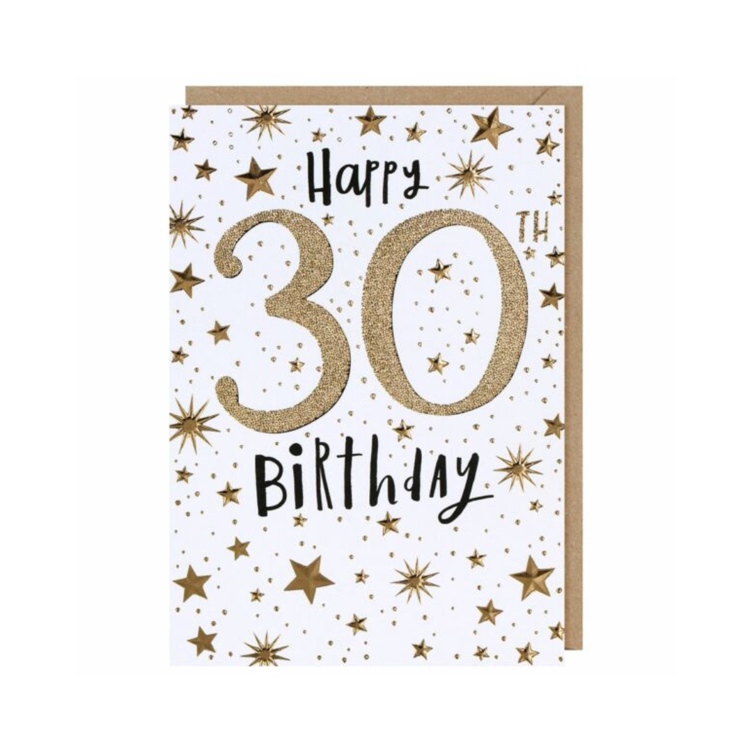 Birthday Age 30