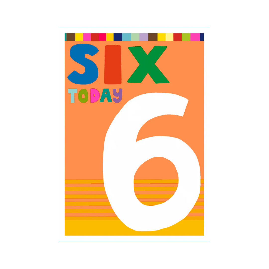 Birthday Age 6