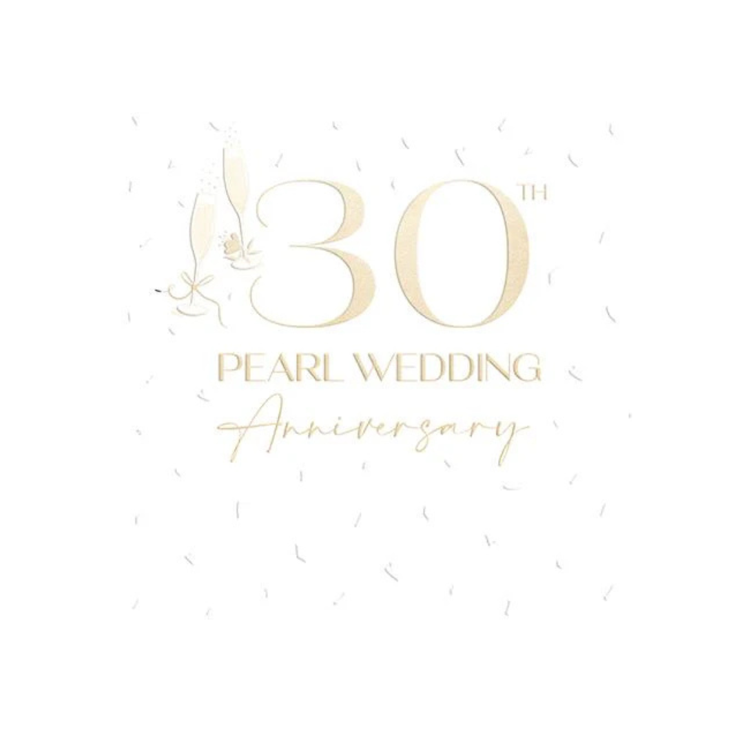 Pearl Wedding 30th Cheers