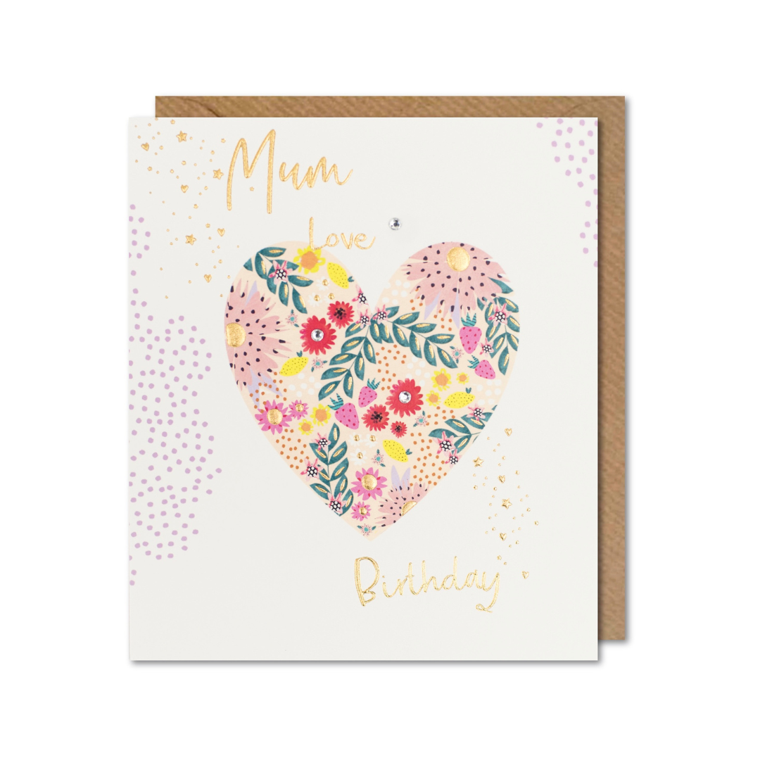 With Love on Your Birthday Mum