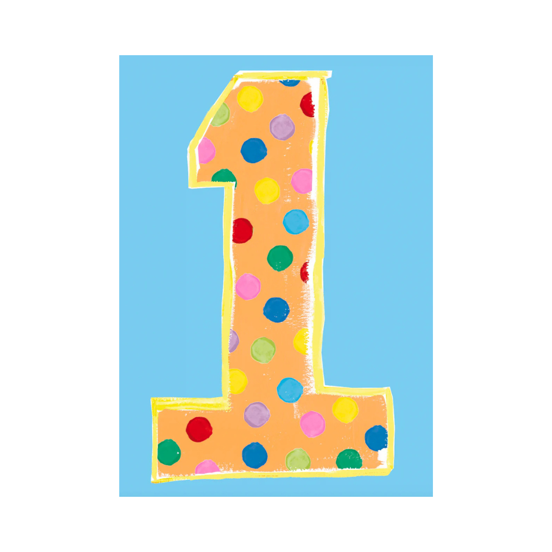 Birthday Age 1 Boy