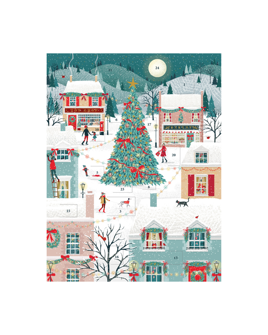 Advent Calendar - Village