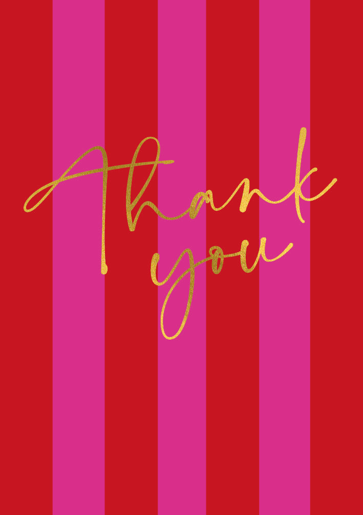 Thank You Greeting Card