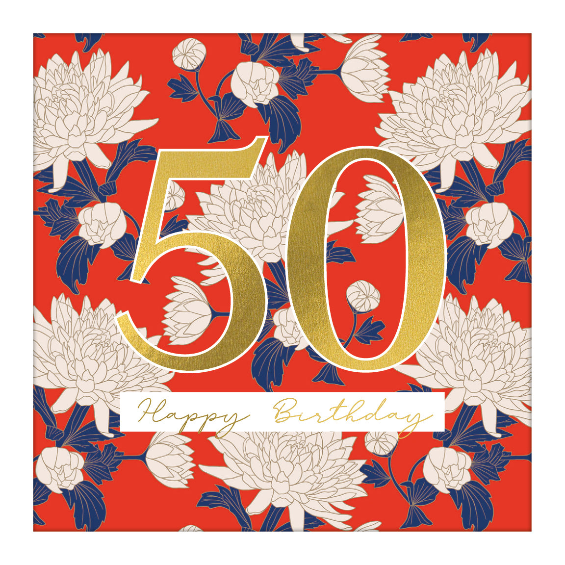 50th Birthday Card