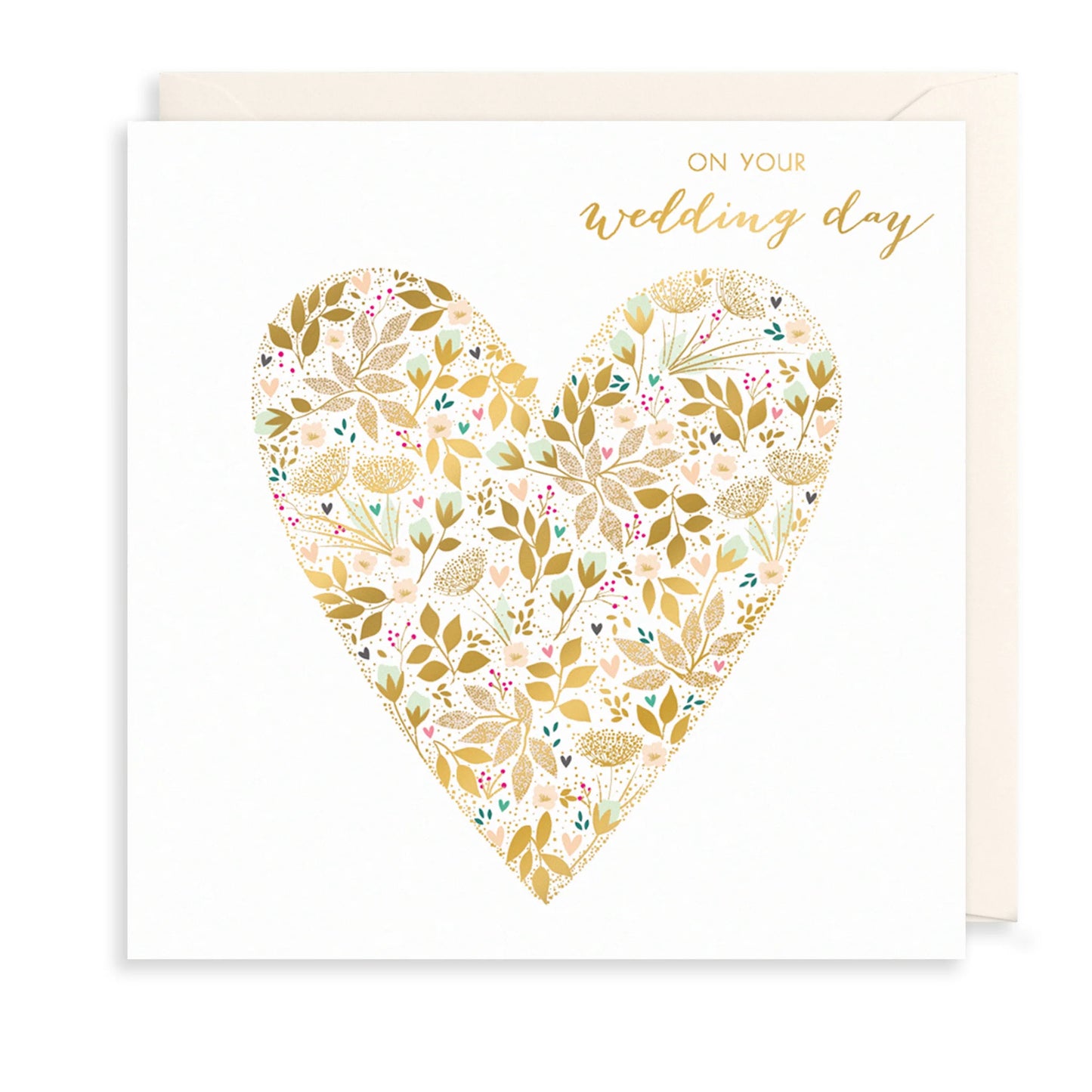 Wedding Floral Heart SM