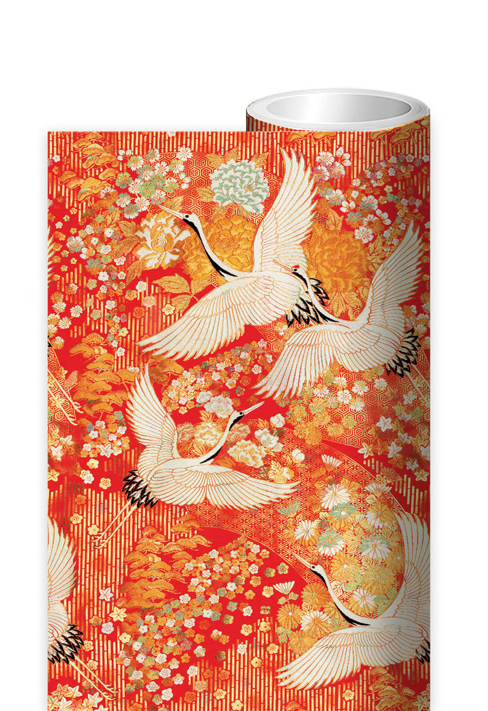 Gift Wrap Rolls 3M V & A - Kimono Cranes