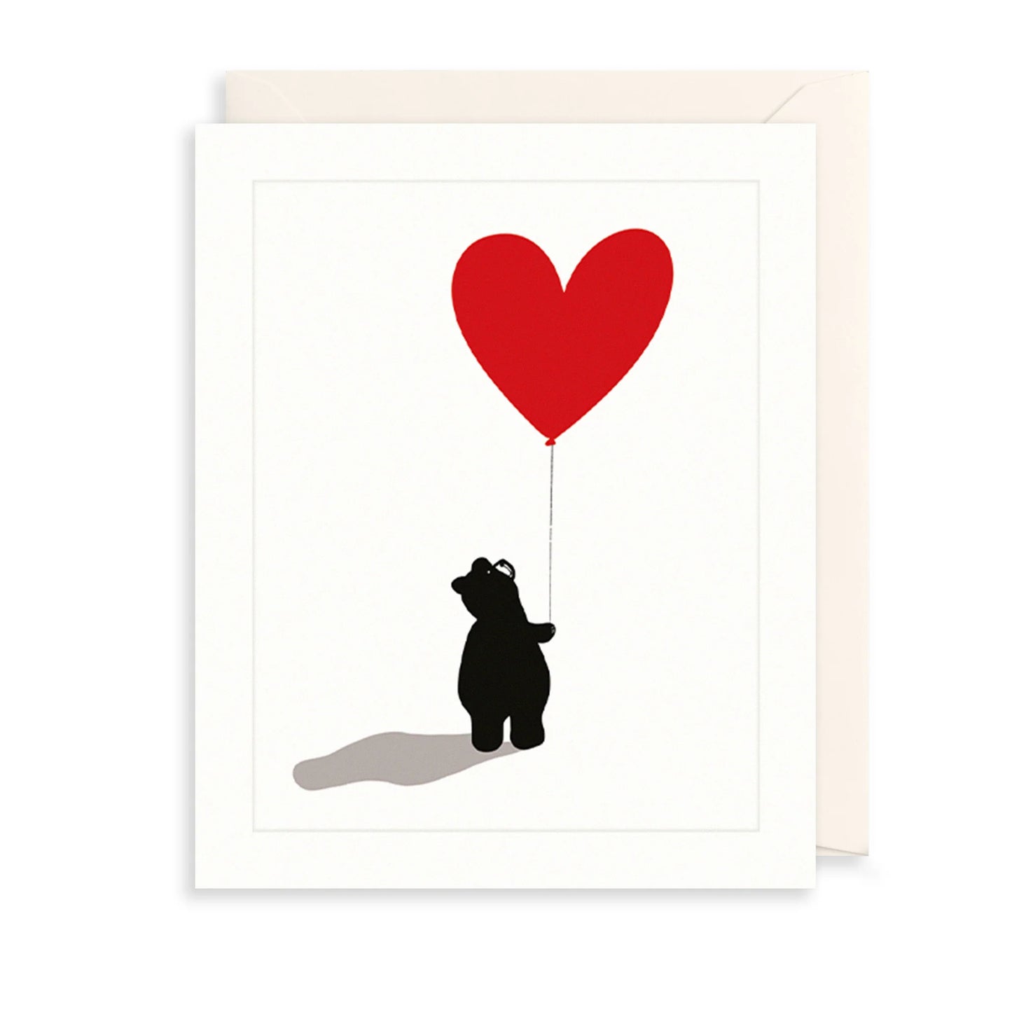 Bear & Heart Balloon