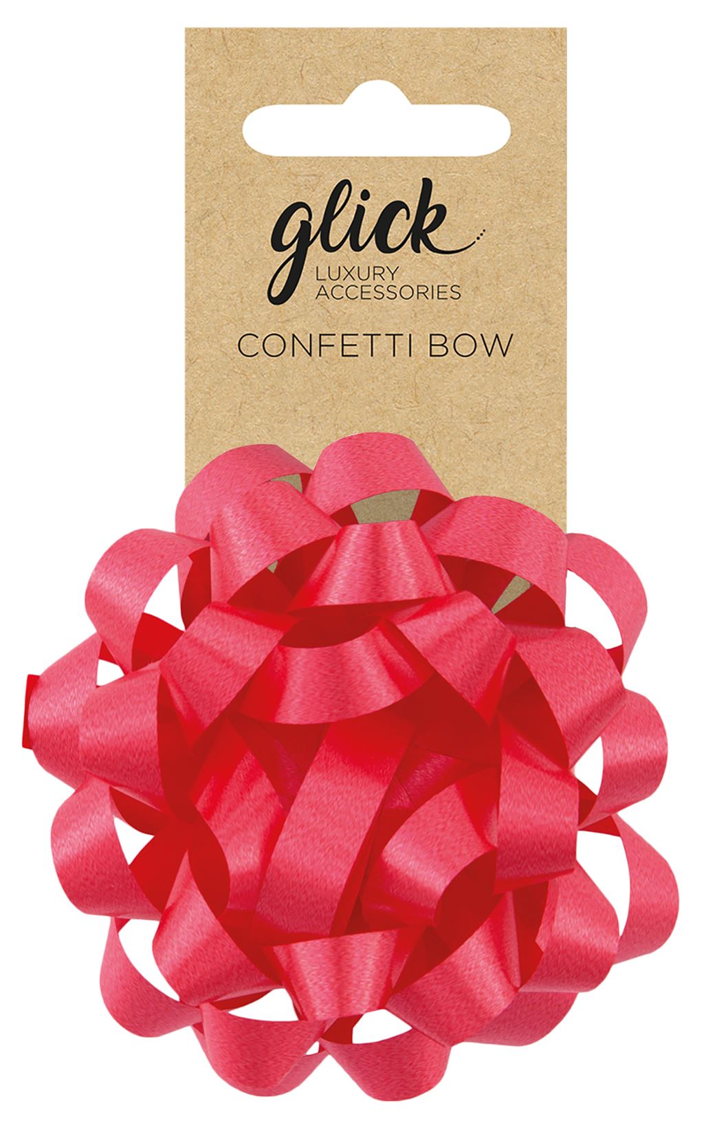 Red Confetti Bow