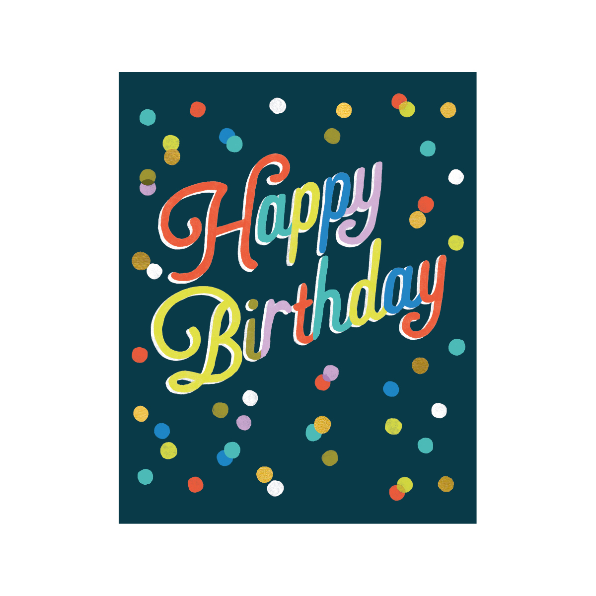 Celebration Birthday Greeting Card
