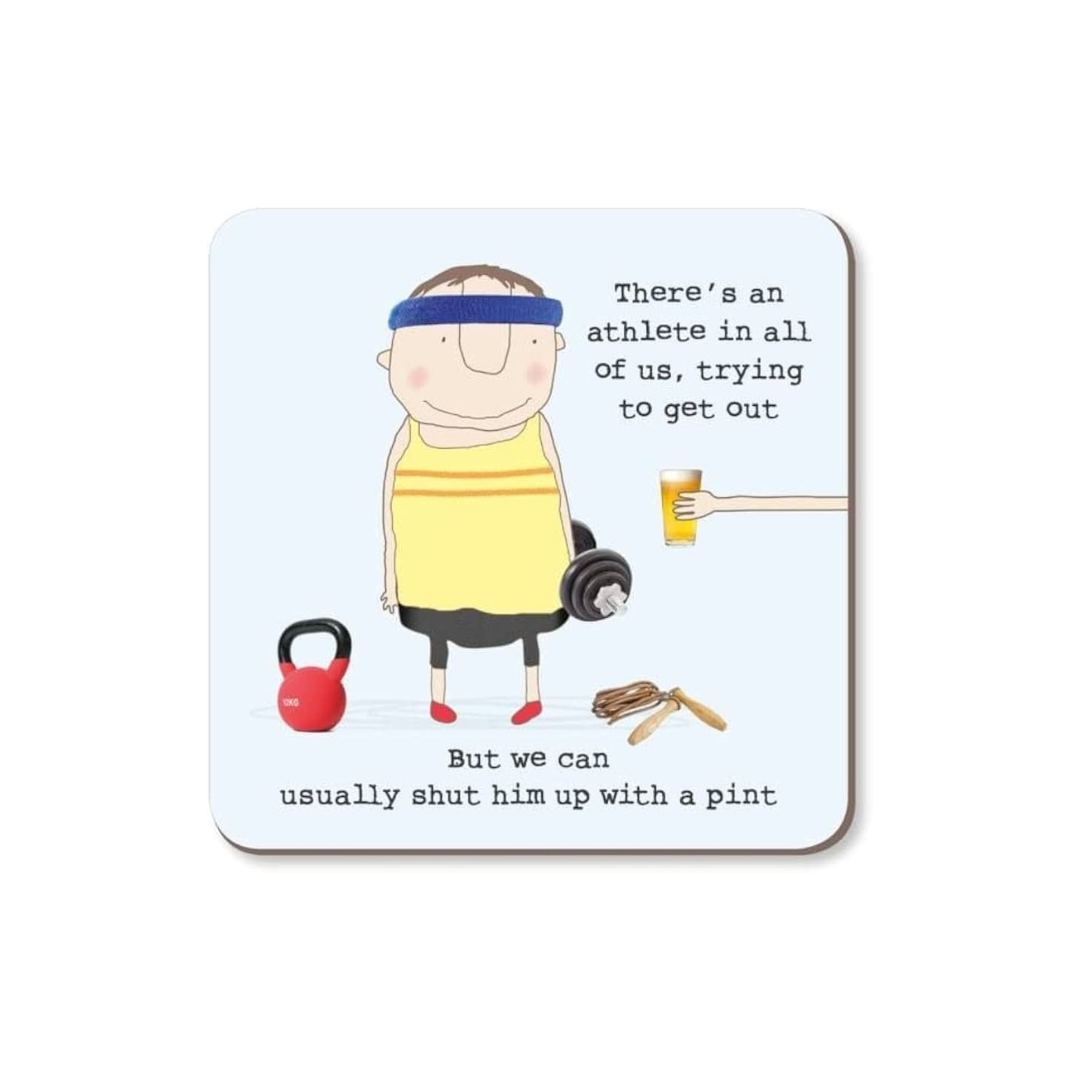 Coaster Athlete Pint