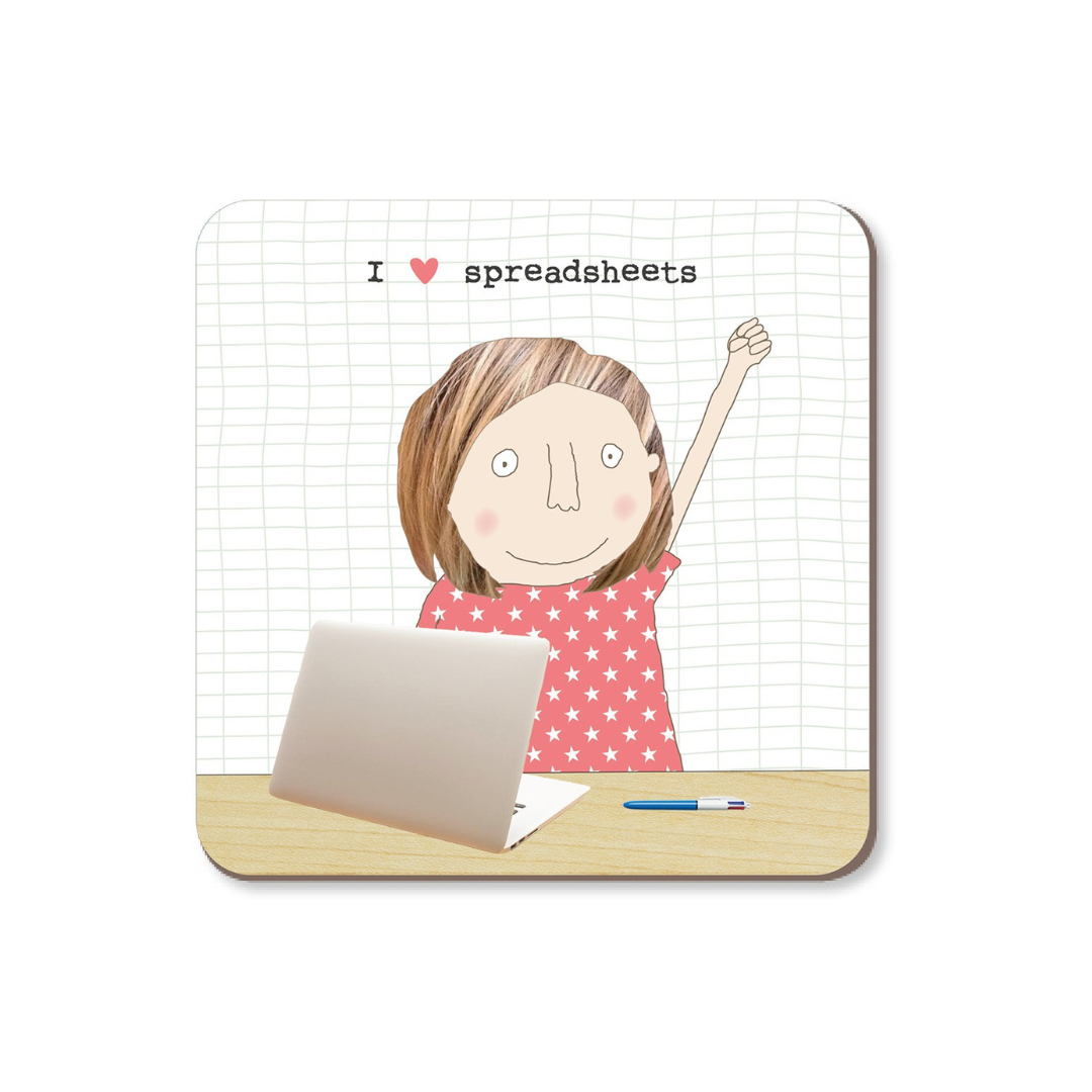 Spreadsheet Coaster