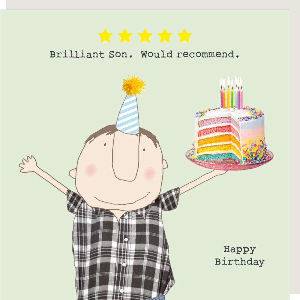 Five Star Son Happy Birthday