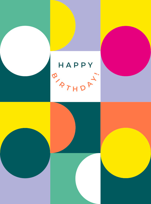 Fluoro Happy Birthday