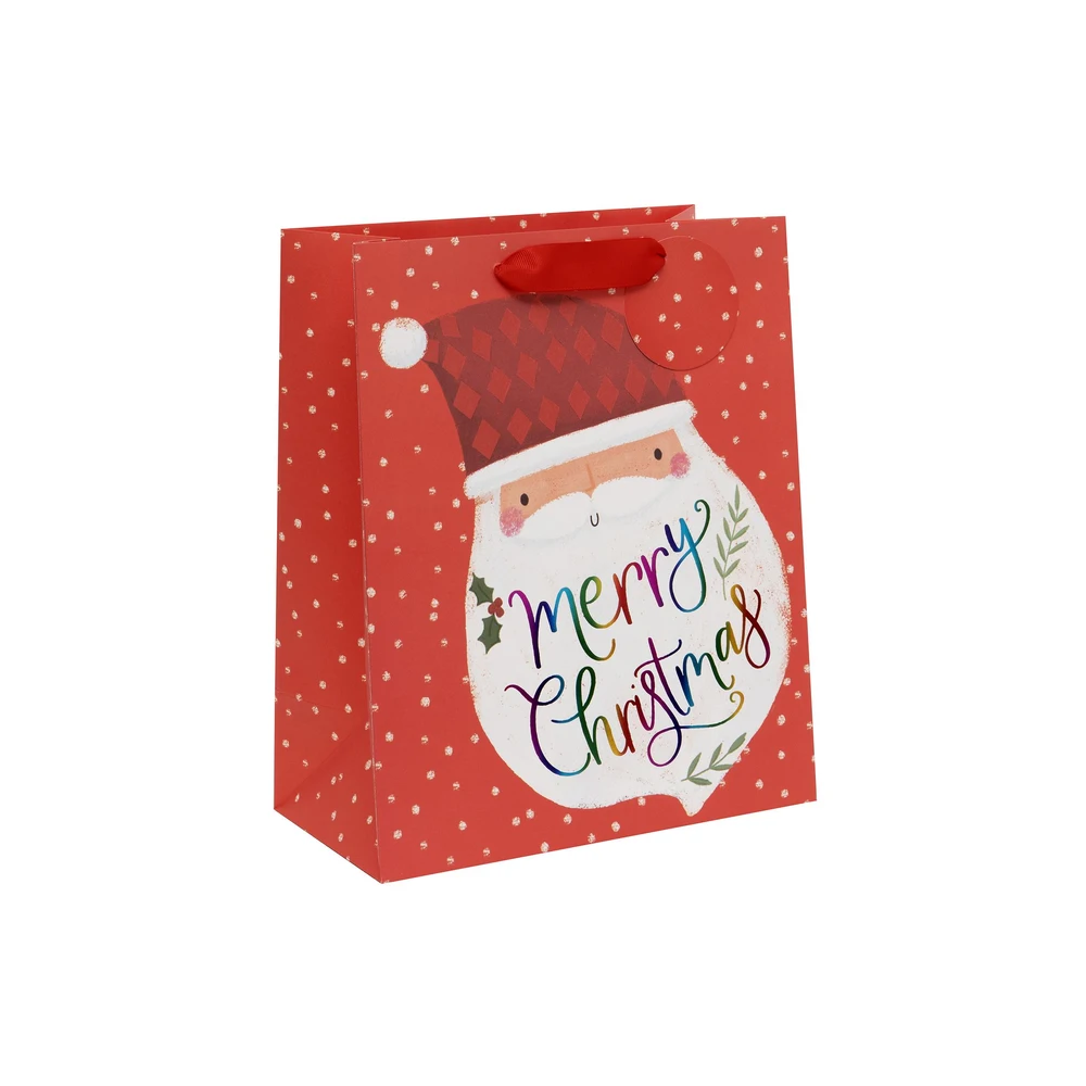 BAG LARGE RAINBOW SANTA