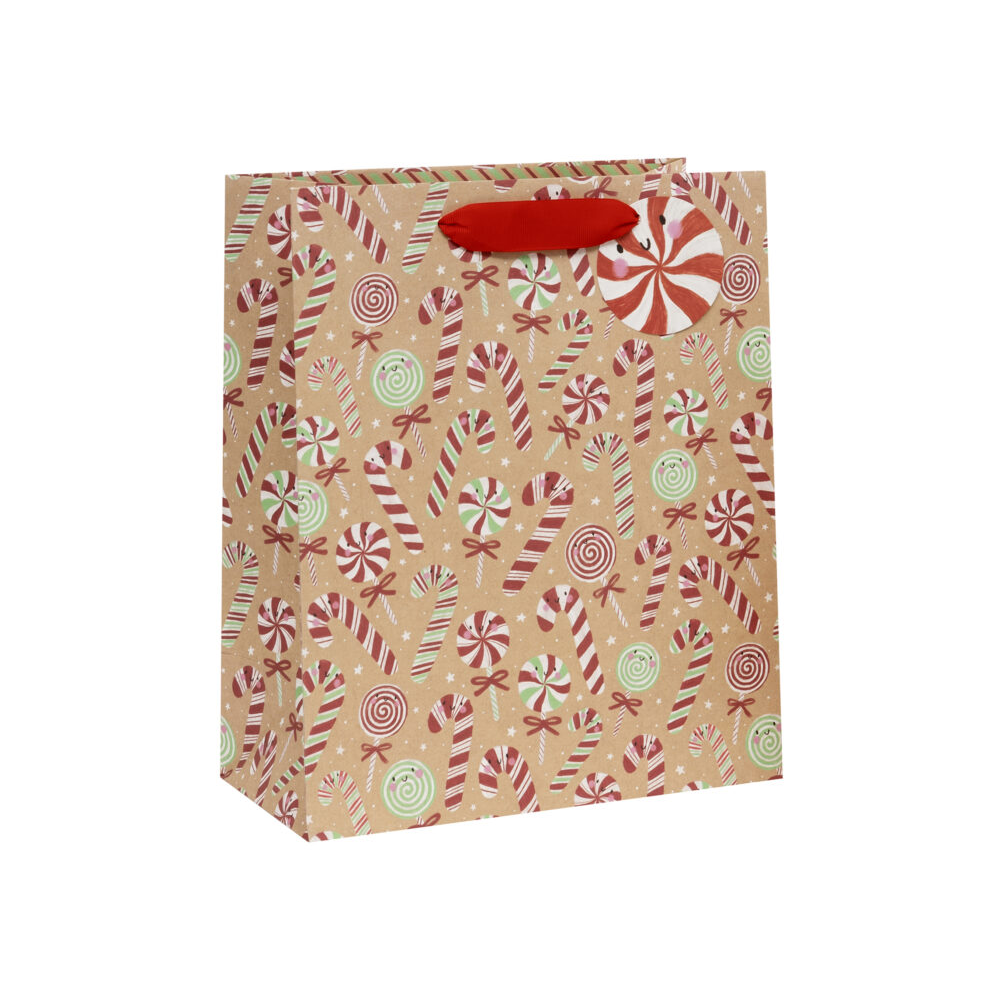 BAG LARGE CANDY CANE LANE