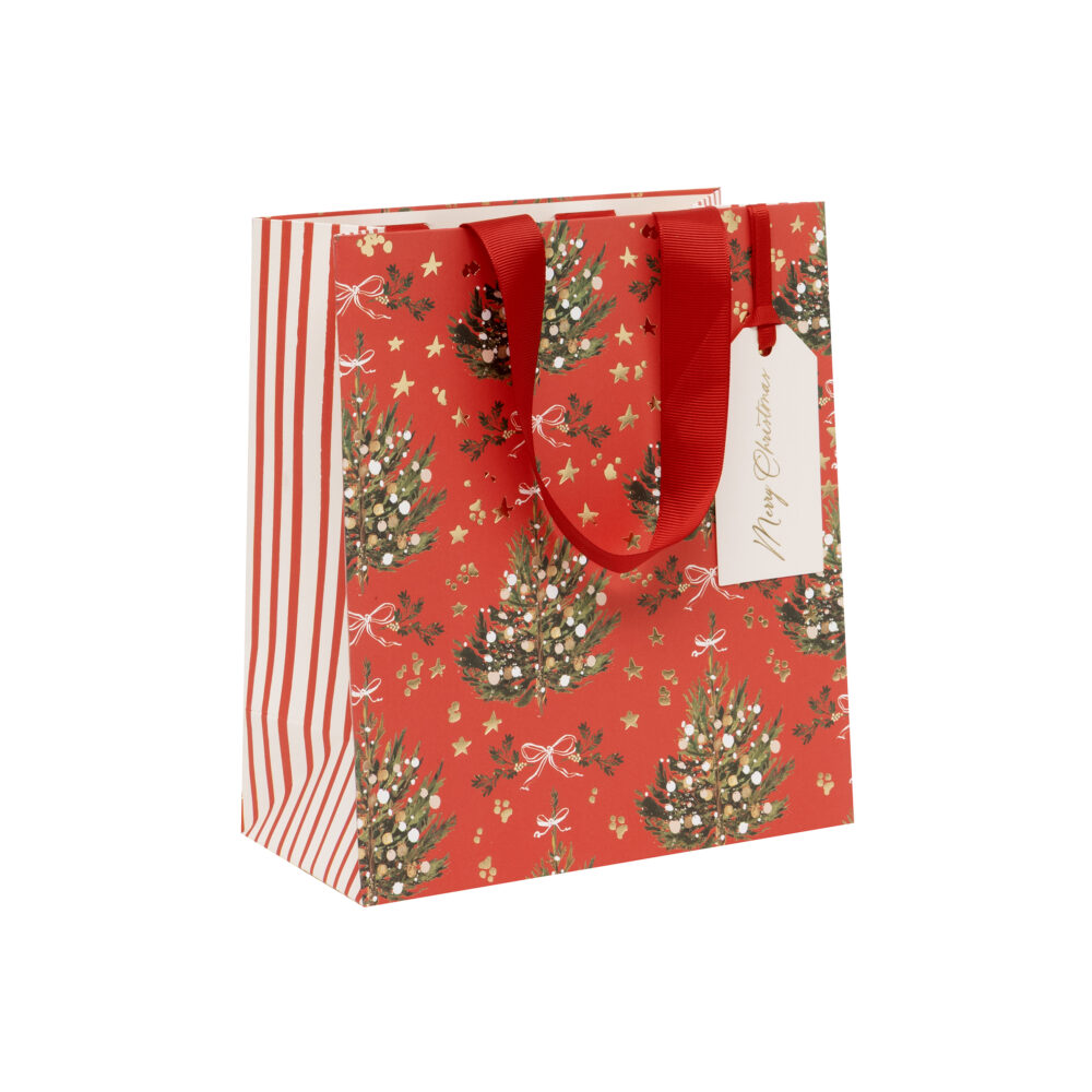 BAG MEDIUM RED FIR RADIANCE