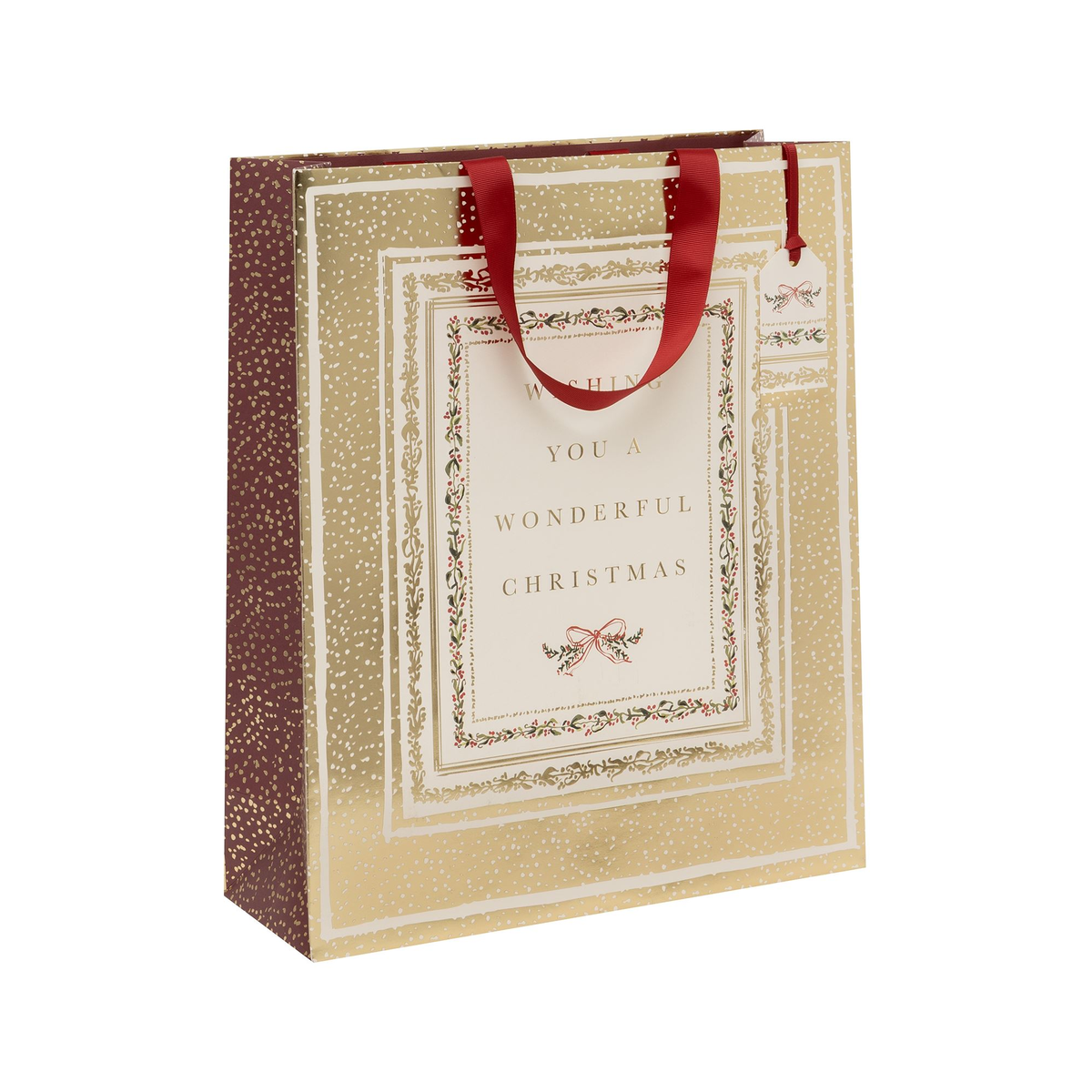 BAG SHOPPER LANDSCAPE GOLDEN BOUGHS