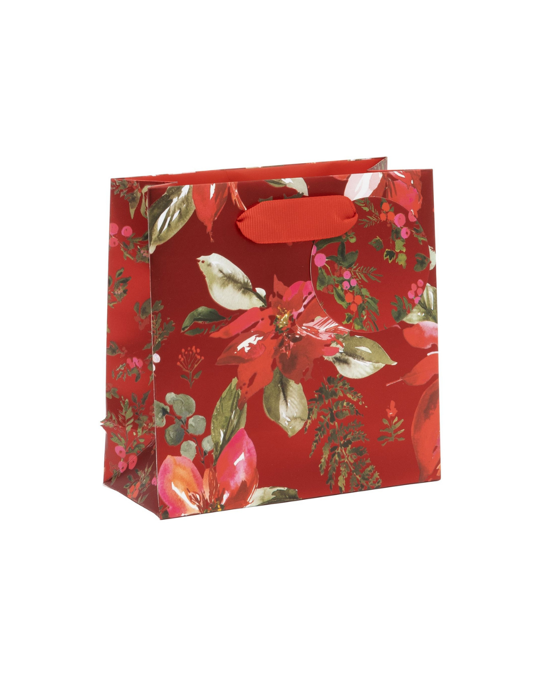 Bag Small Perfect Poinsettia Red
