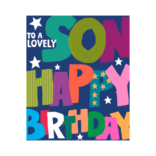 To a Lovely Son Happy Birthday