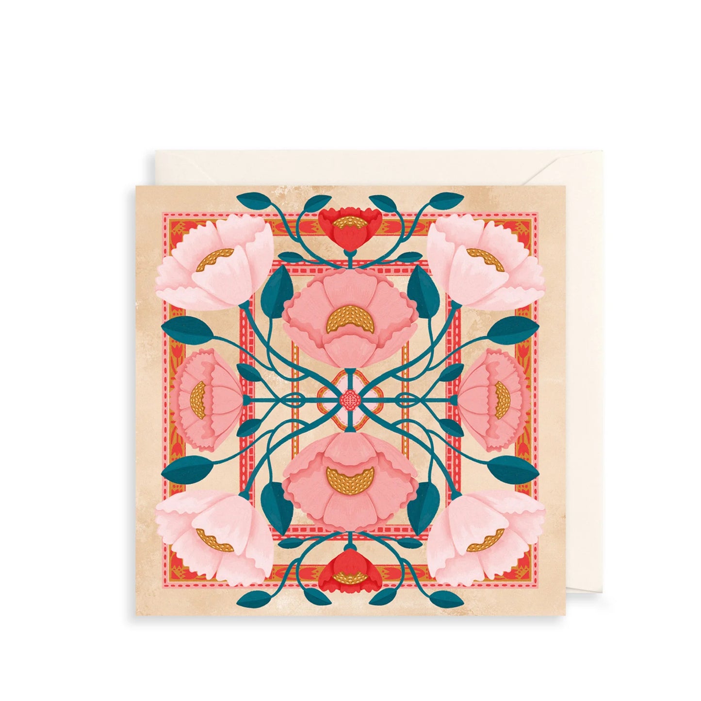 Pink Poppies Card