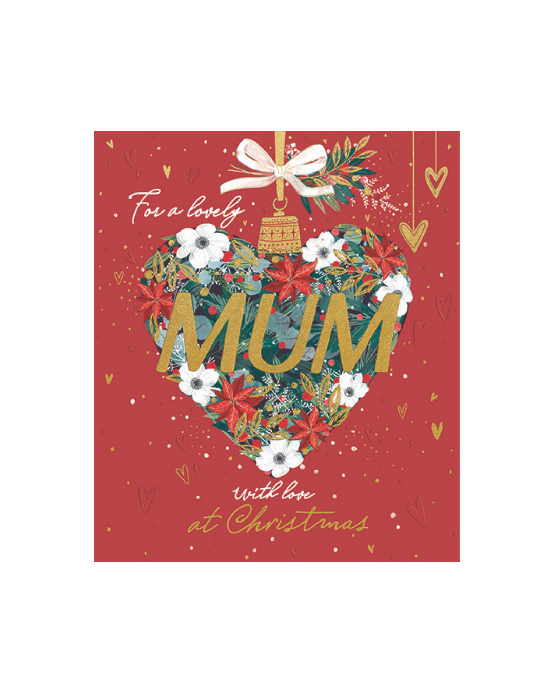 Card Festive Foliage Mum