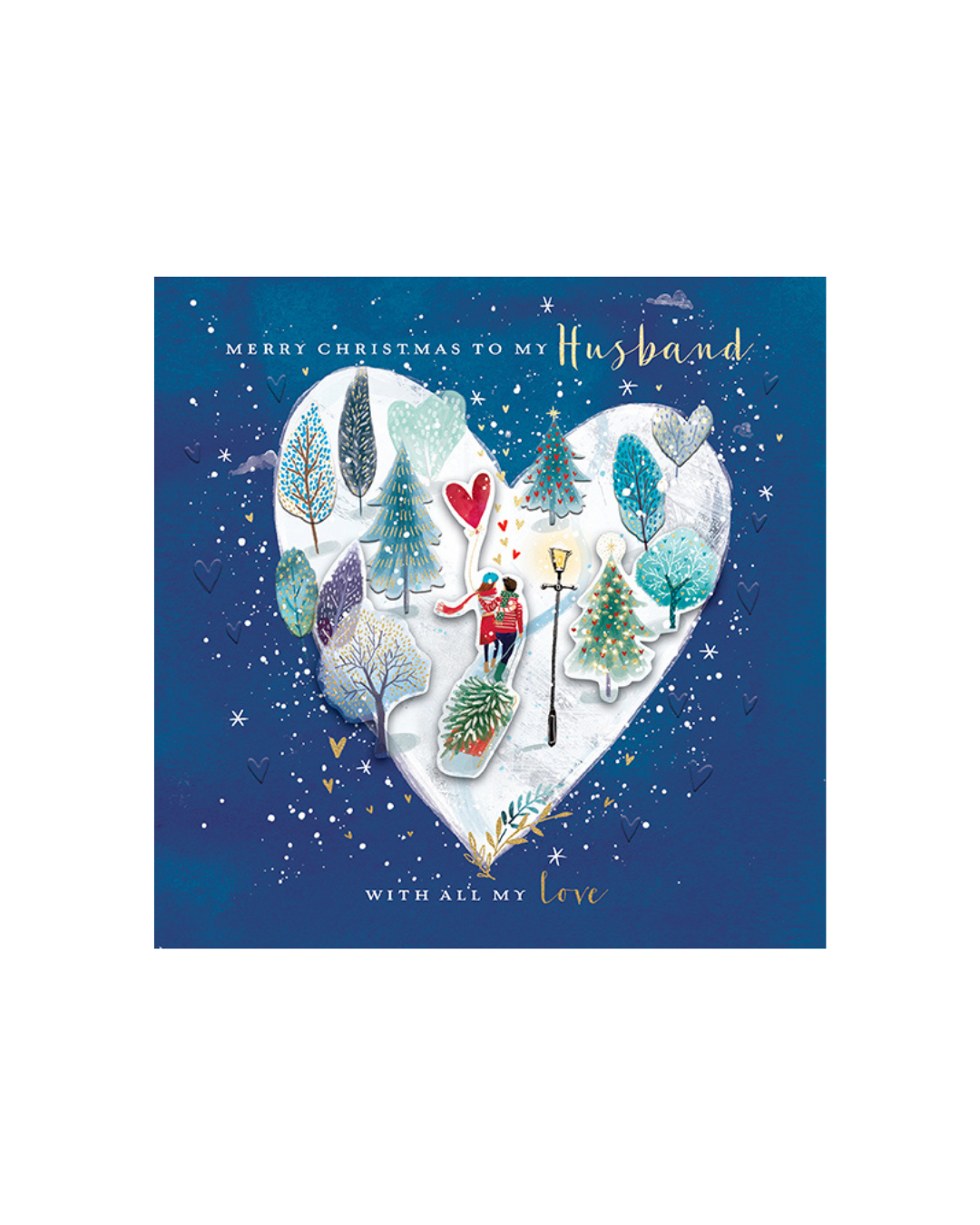 Card Home For Christmas Husband