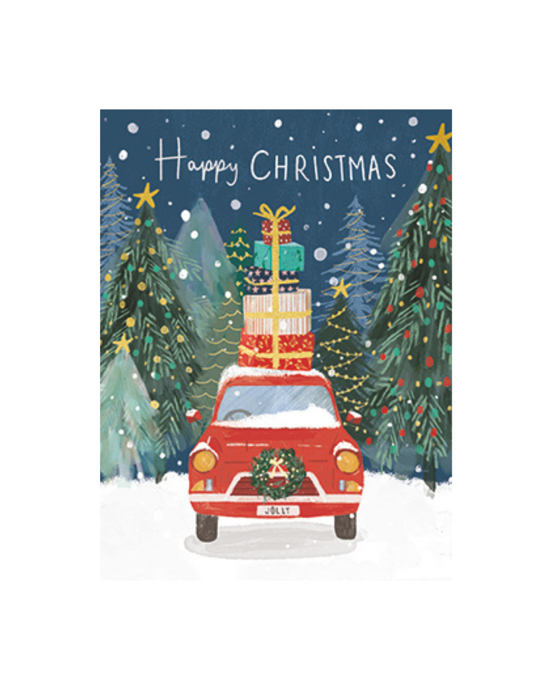 Driving Home For Christmas Mini Boxed Cards