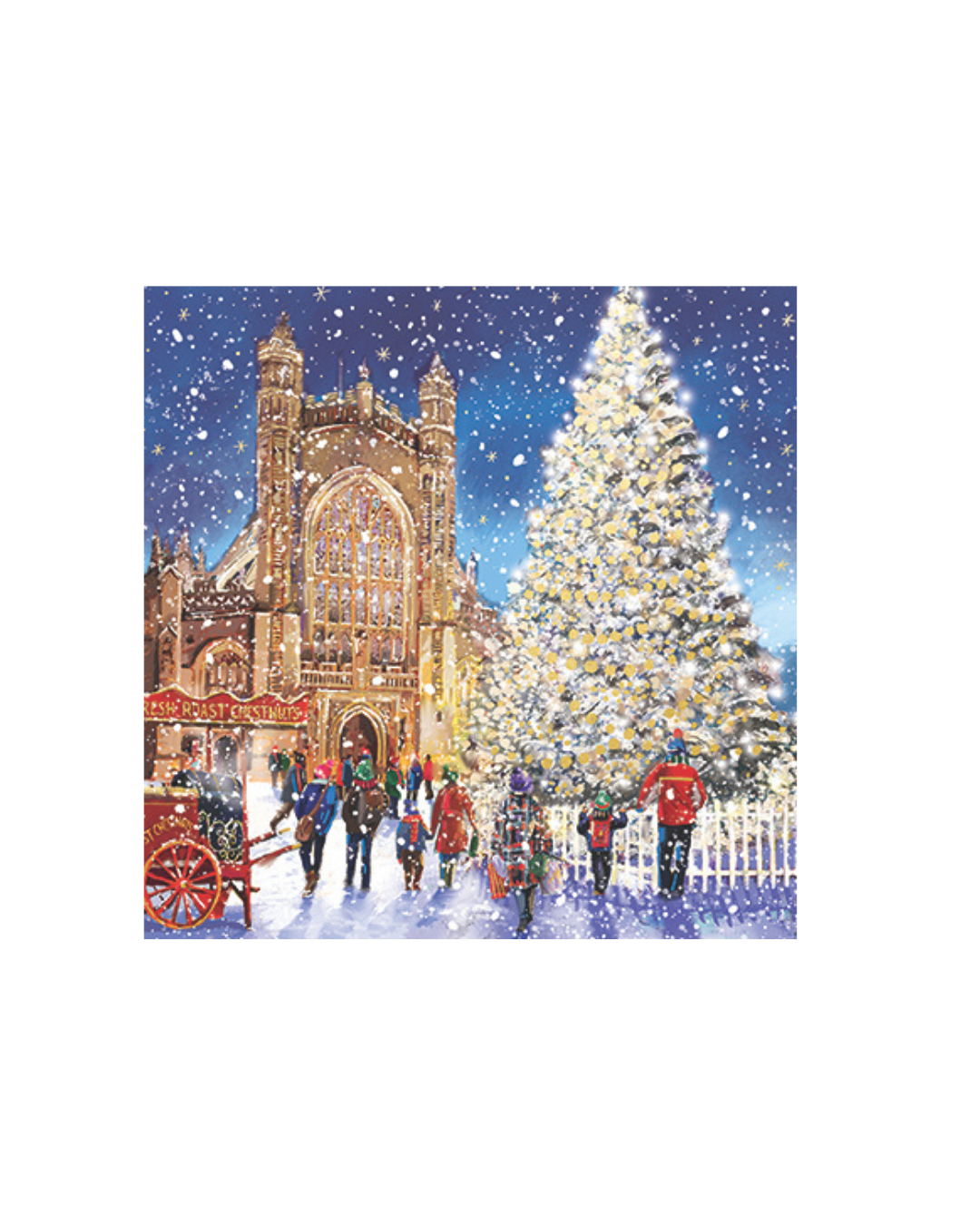 Heading To The Carols Charity Card Pack