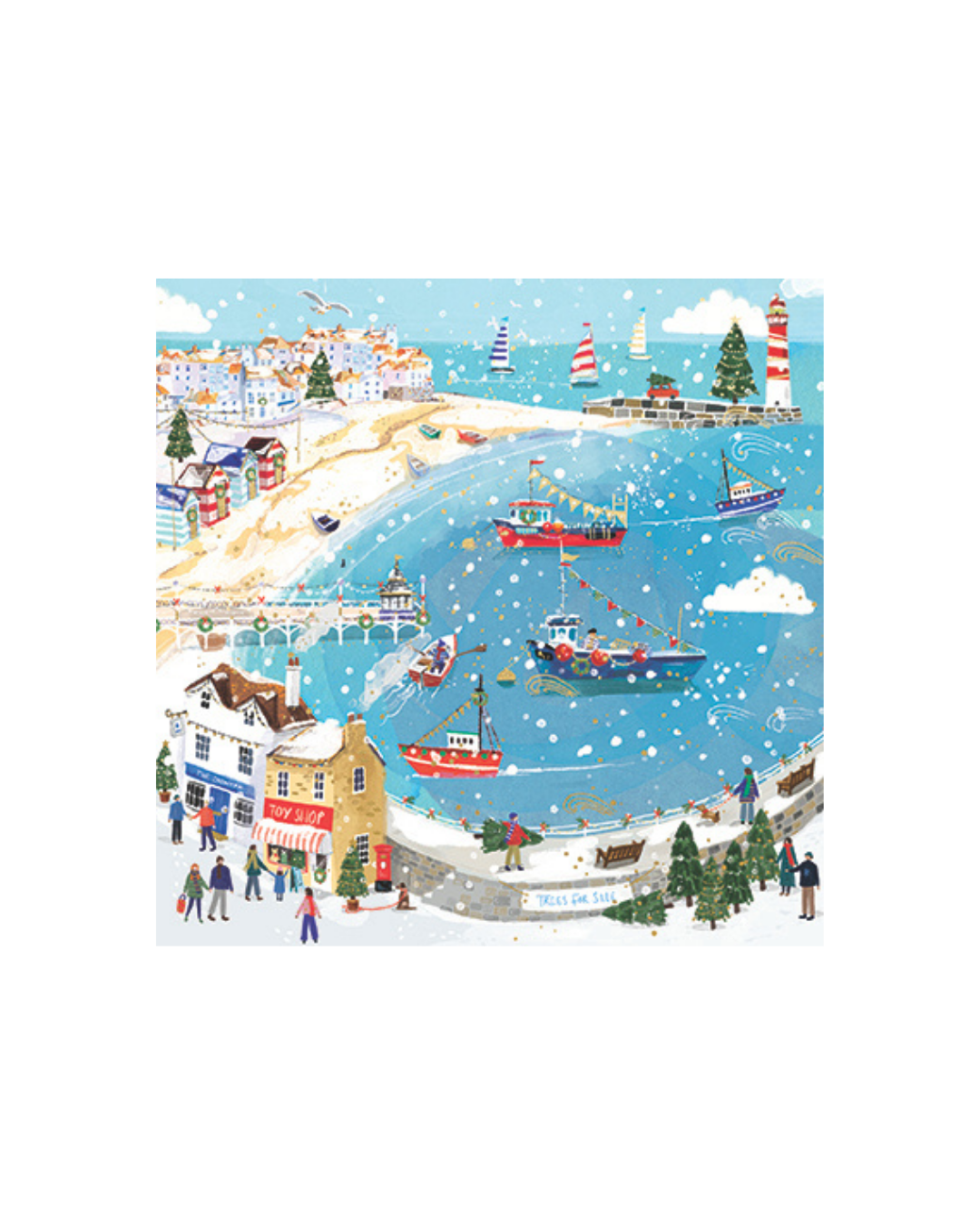 Winter In The Harbour Charity Card Pack