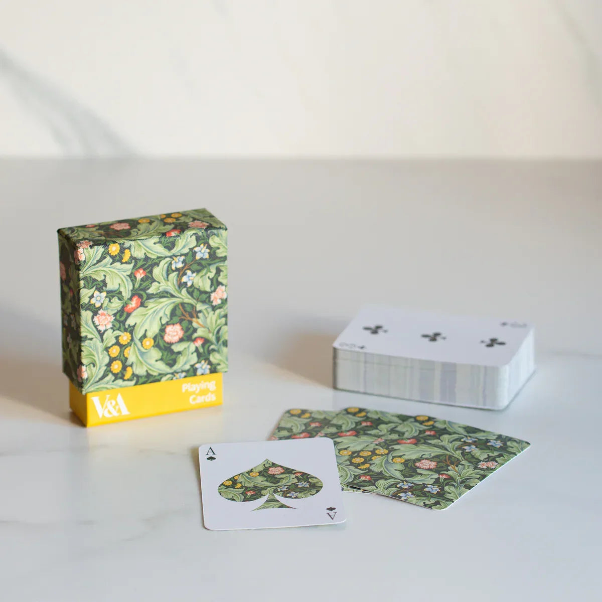 Leicester Wallpaper Playing Cards