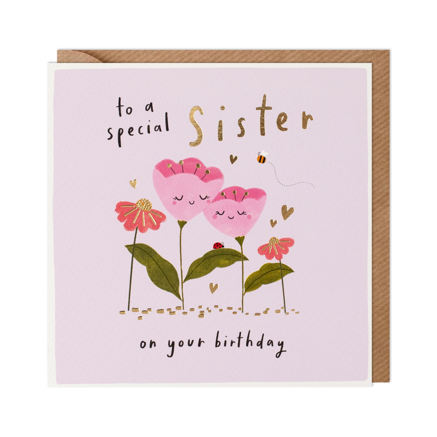 Special Sister Happy Birthday Card