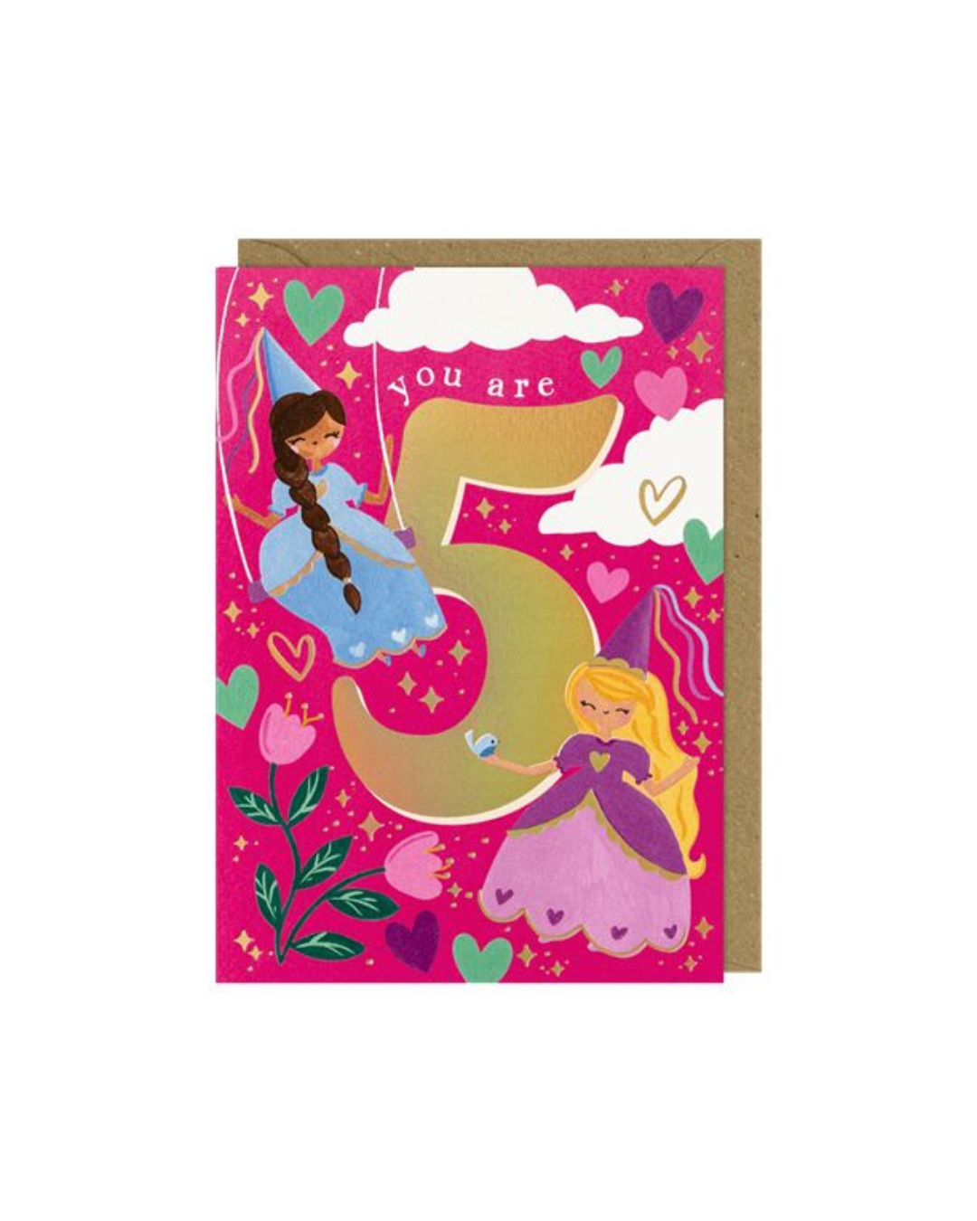 Age 5 Birthday Girl