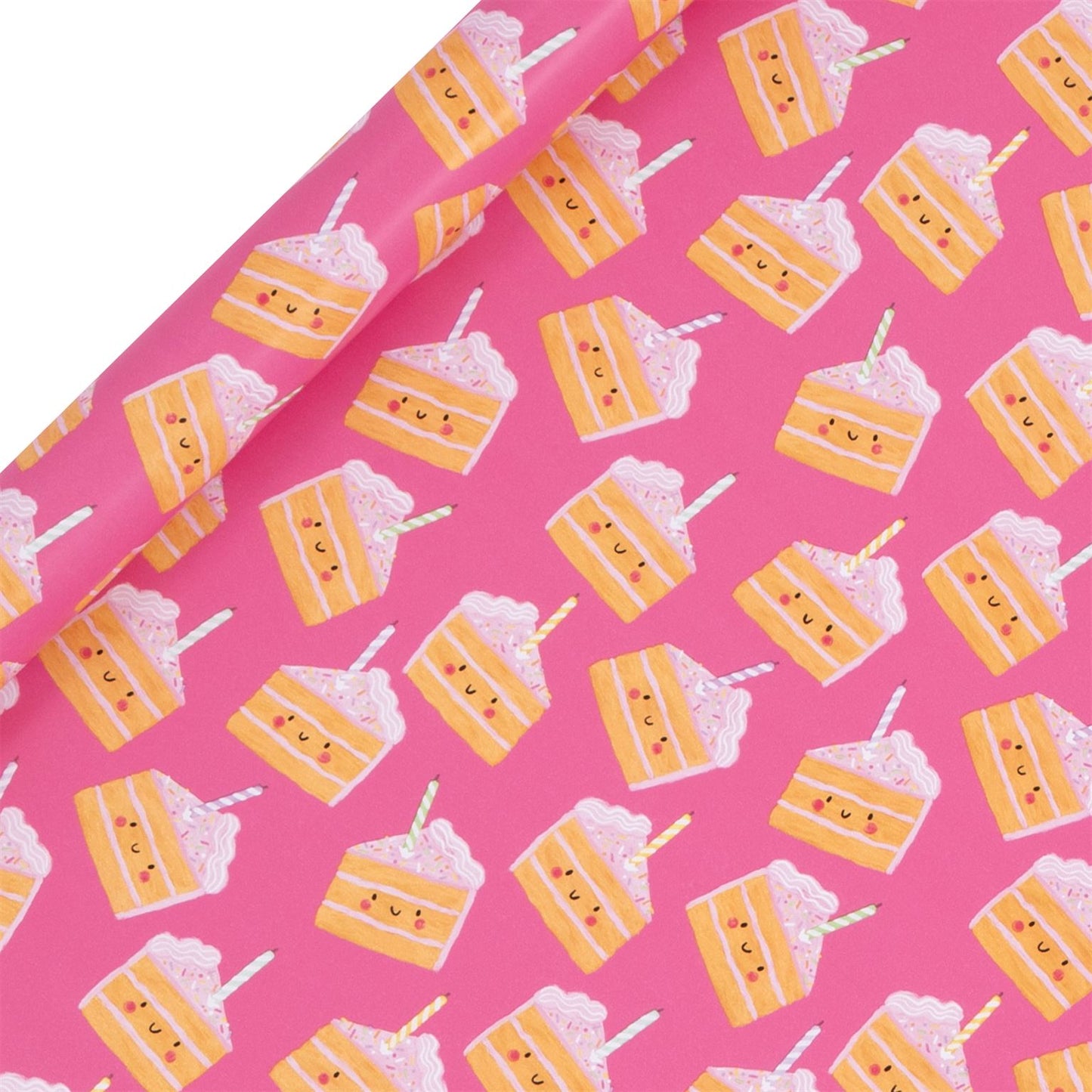 4m Roll Wrap Cakey Pink