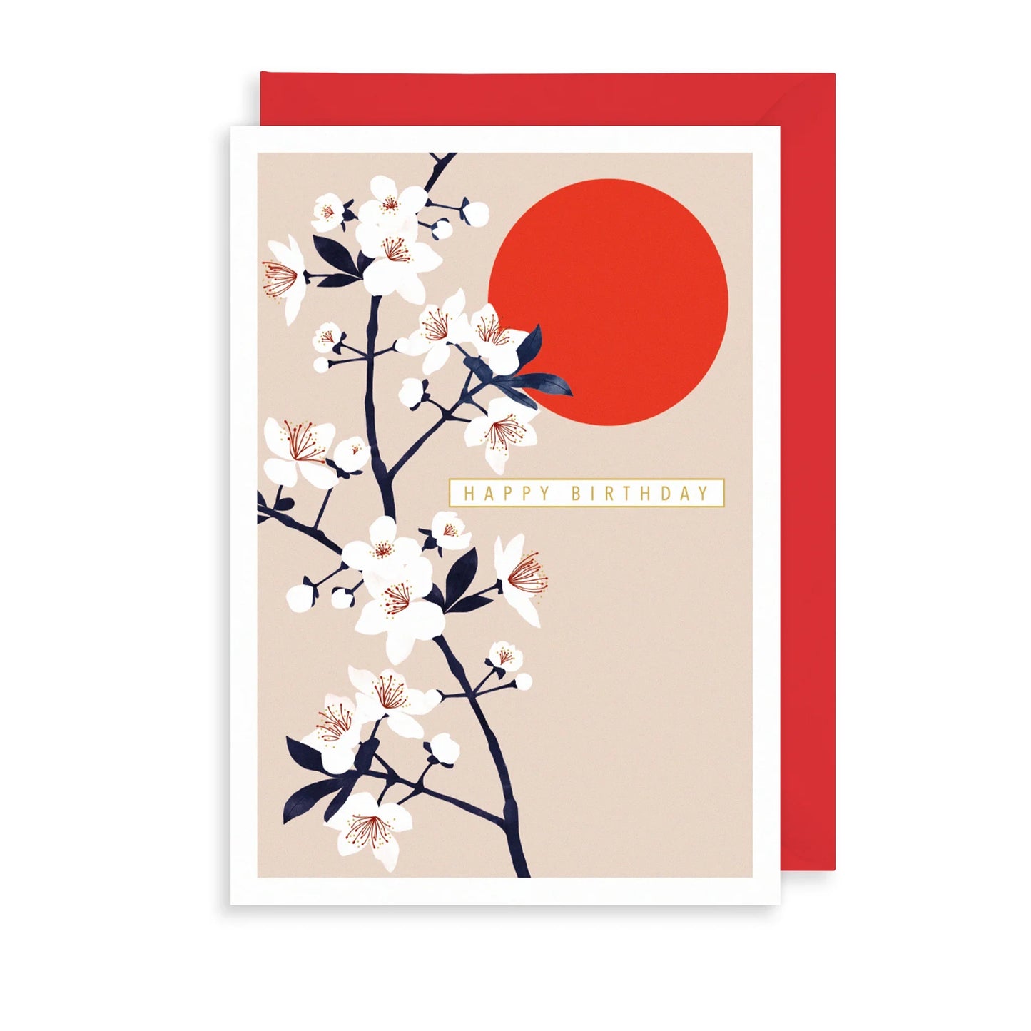 Blossom & Red Sun