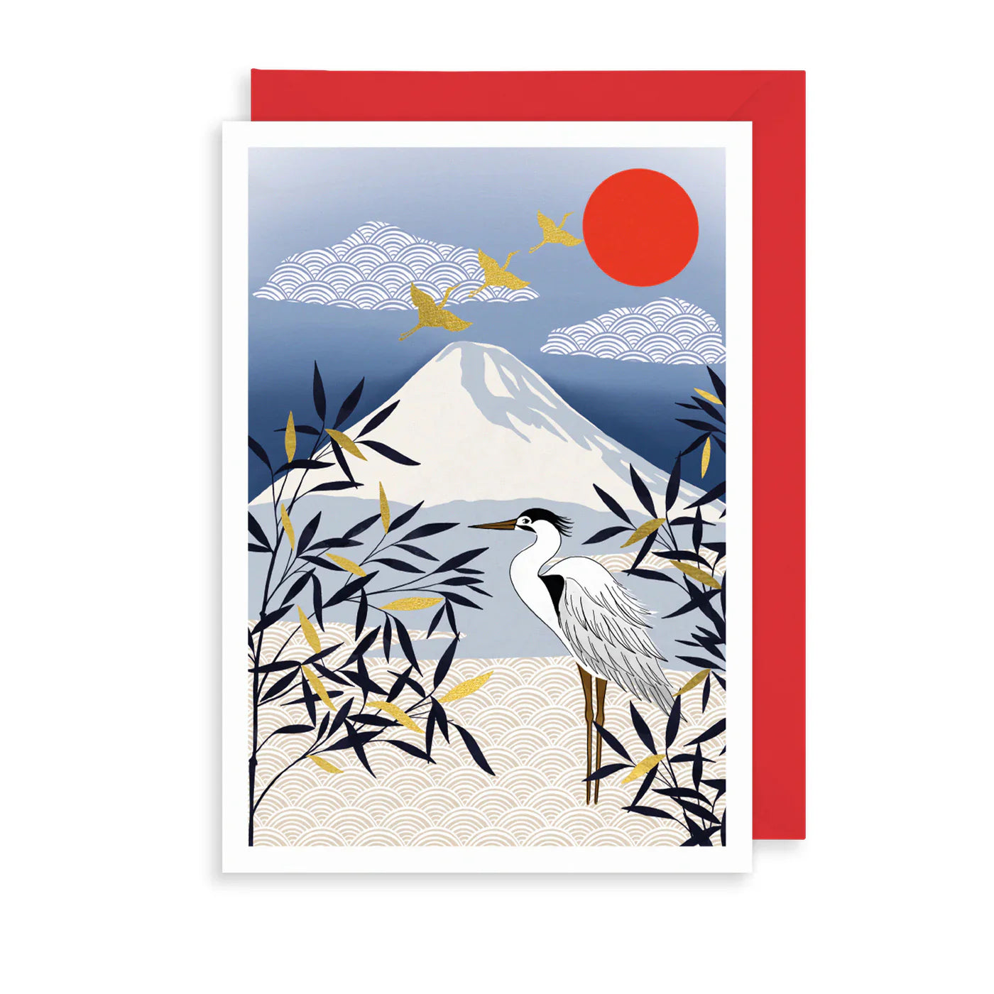 Mountain and Stalk Card