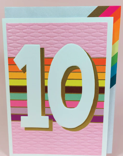 Birthday Age 10