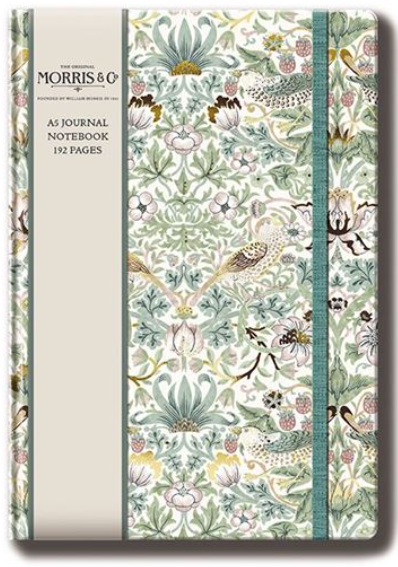 William Morris A5 Fabric Notebook - Timeless Elegance & Premium Quality